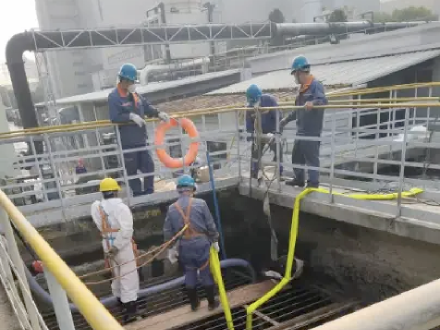 北京市某大型污水处理厂污水沉淀池